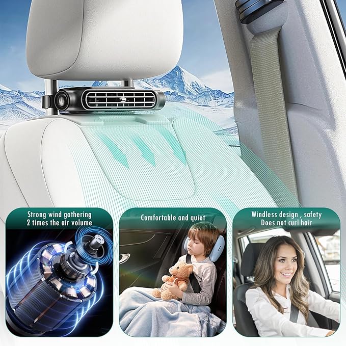 Car Seat Cooling Fan