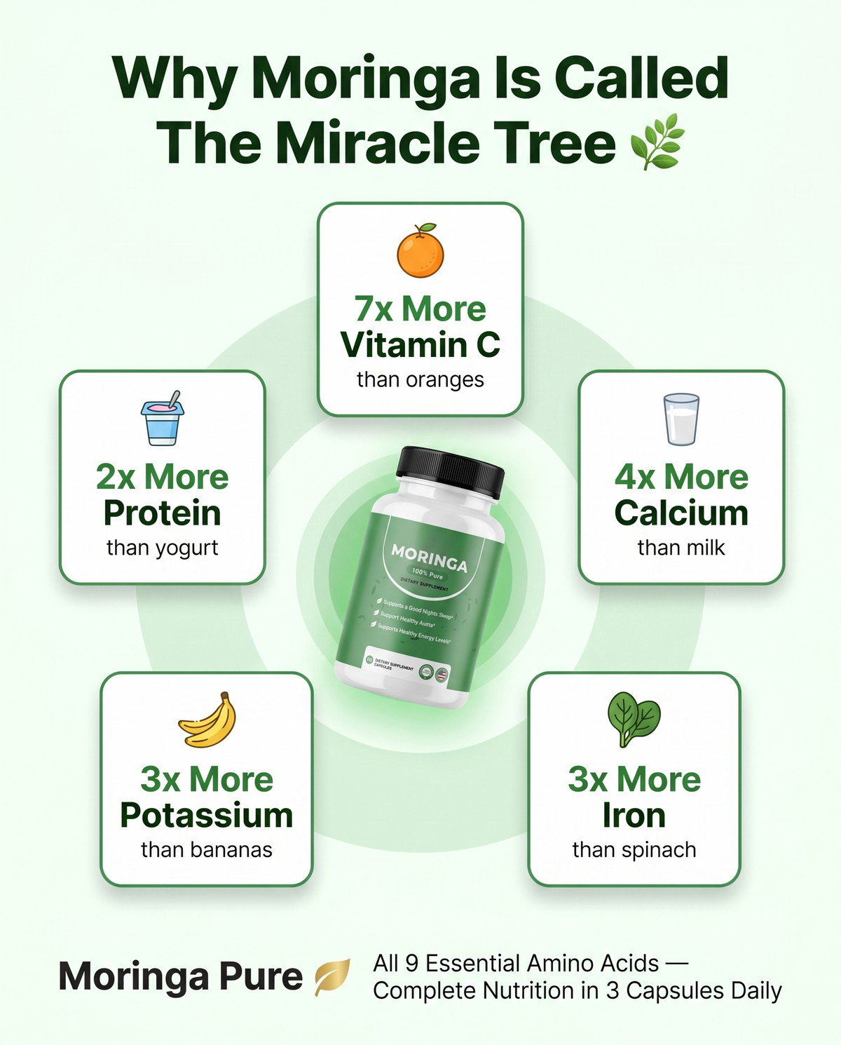 Moringa Pure | 60 Capsules