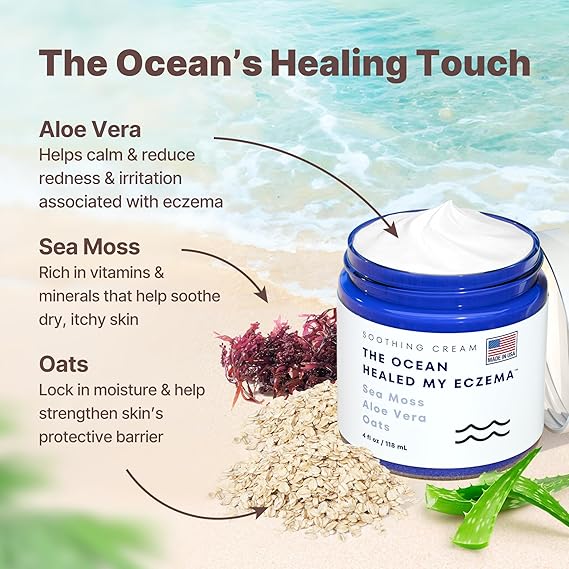 The Ocean Healed My Eczema Natural & Soothing Eczema Cream