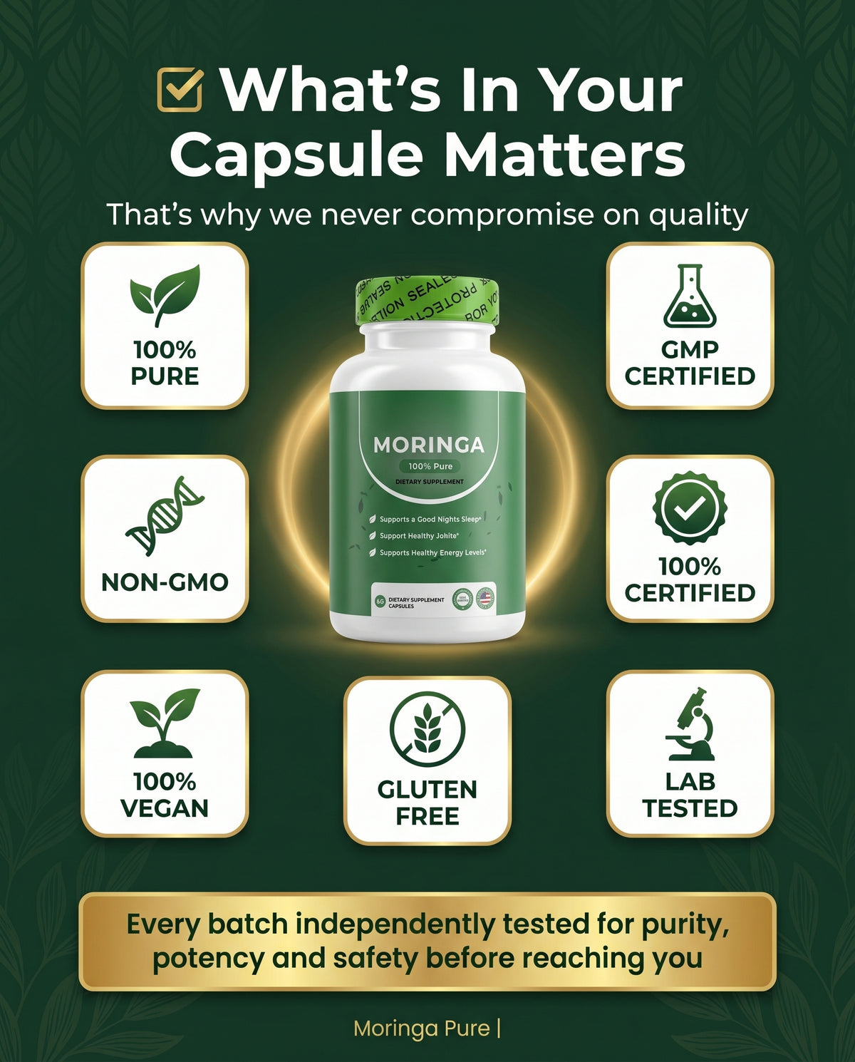Moringa Pure | 60 Capsules