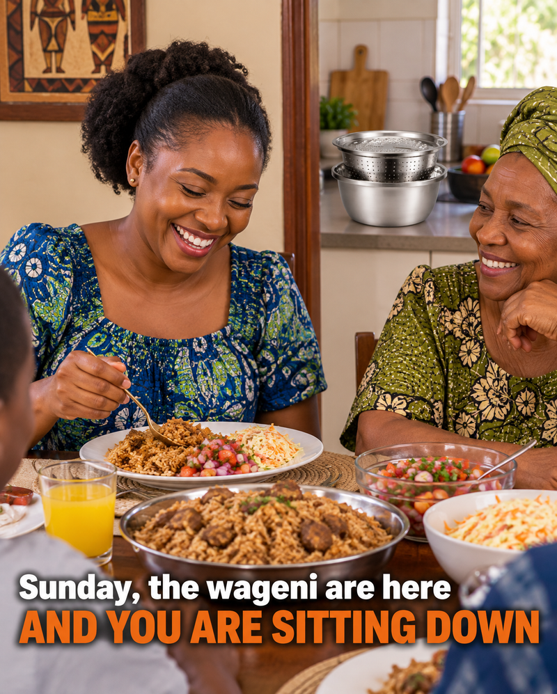 Sunday lunch, the kitchen sorted