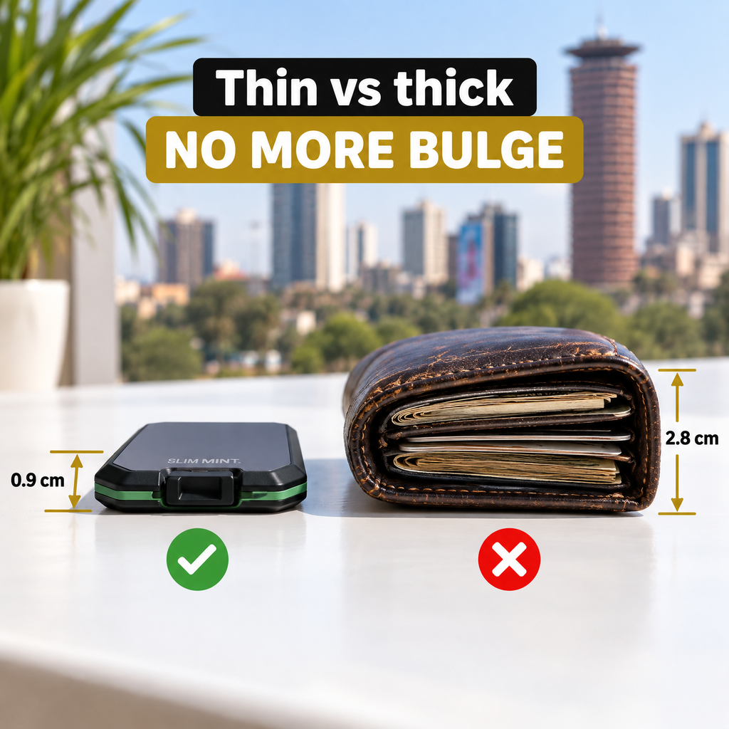 KadiSafe Pop-Up Card Wallet Slim