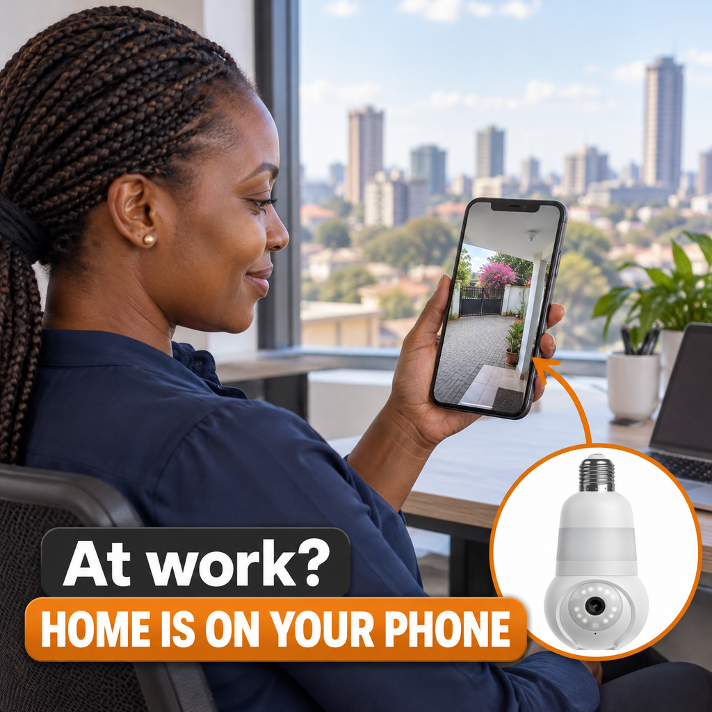 MachoBulb Light Bulb Camera Home on your phone