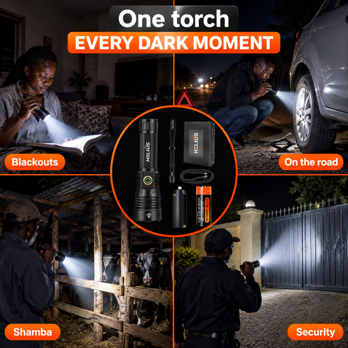 Nuru 1350 Tactical Torch Where to use