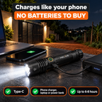 Nuru 1350 Tactical Torch Charging