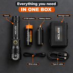 Nuru 1350 Tactical Torch In the box