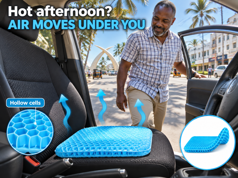 Stand up in the heat without the sticky seat
