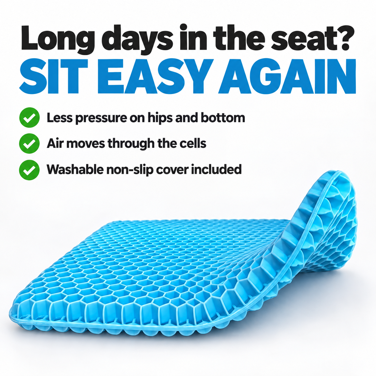 PoaSeat Gel Cushion Hero
