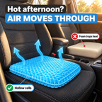 PoaSeat Gel Cushion Air moves through
