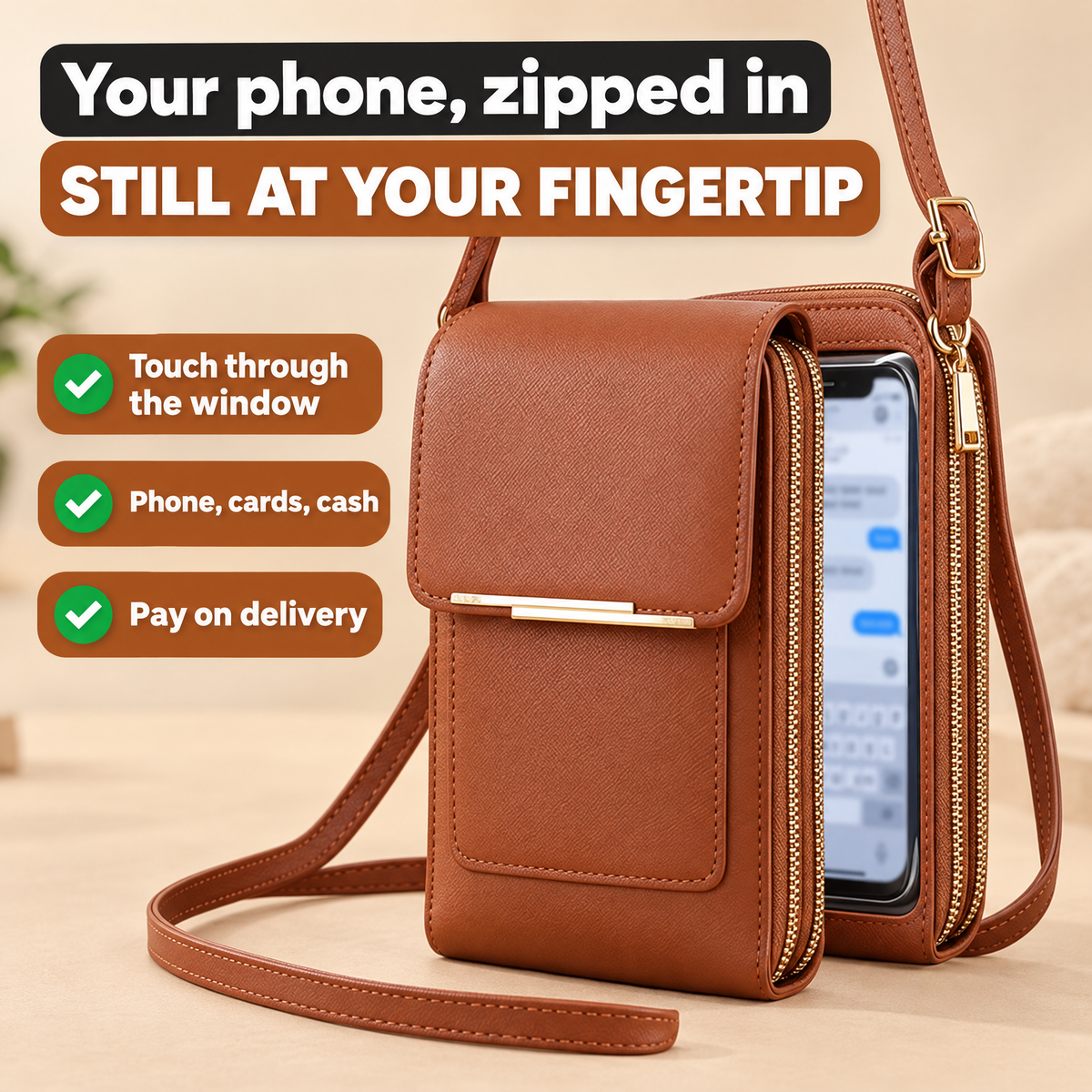 SimuPochi Touch Phone Bag Hero