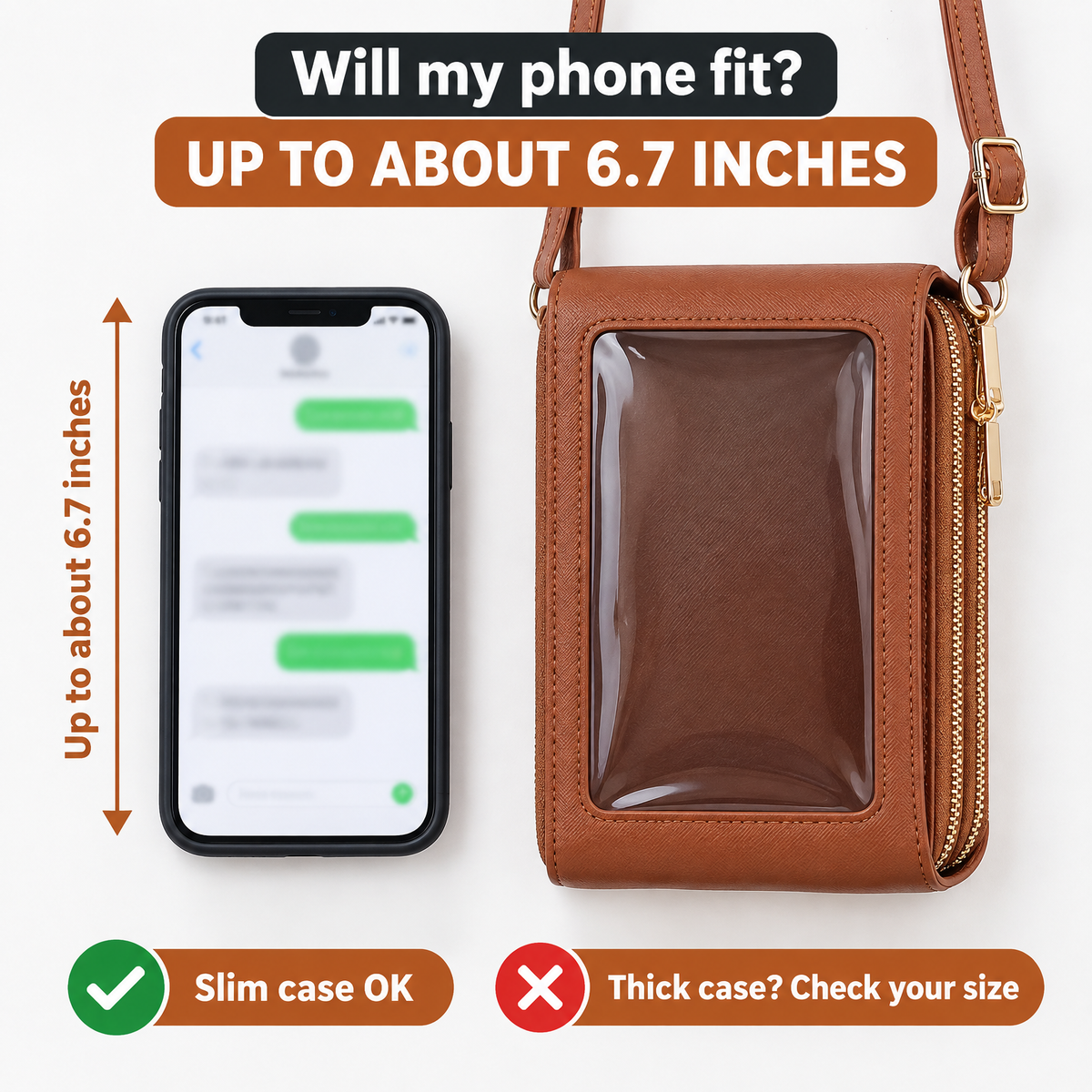 SimuPochi Touch Phone Bag Will my phone fit