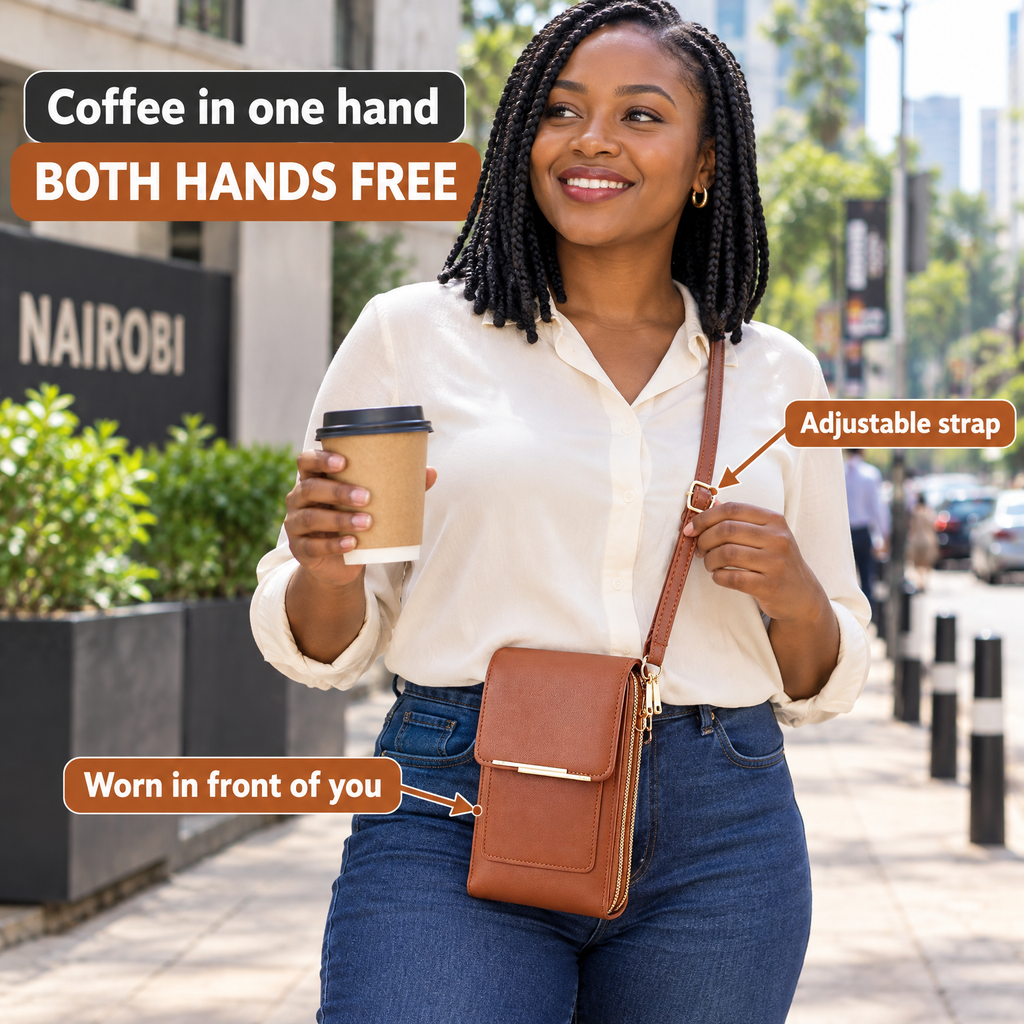 SimuPochi Touch Phone Bag Hands free