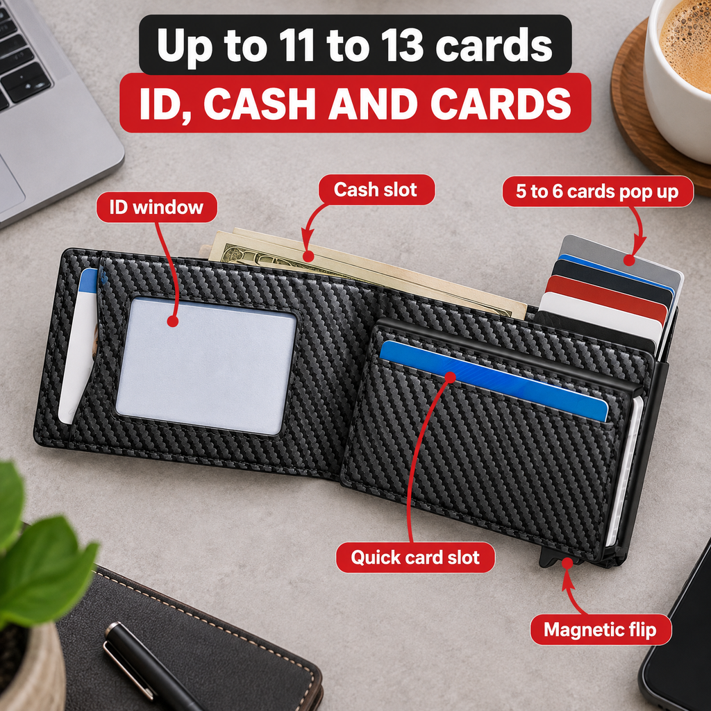 Tayari Pop-Up Wallet What fits