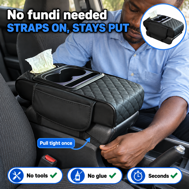 It straps on in seconds and stays put