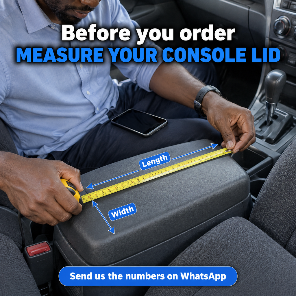 Tulia Armrest Organiser Measure first