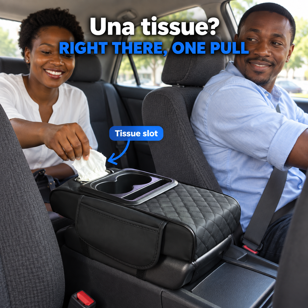 Tulia Armrest Organiser Una tissue?