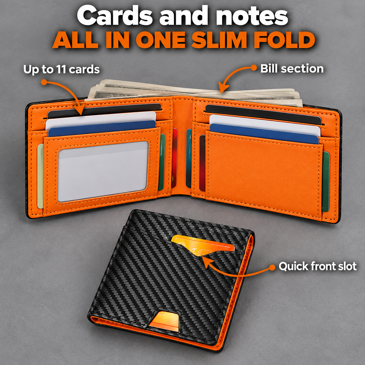 Zawadi Slim Wallet Inside