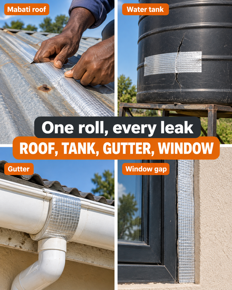 Your old mabati gets a patch, not a new roof