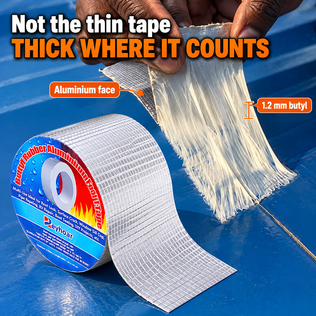 ZibaTape Waterproof Leak Seal Tape Thickness